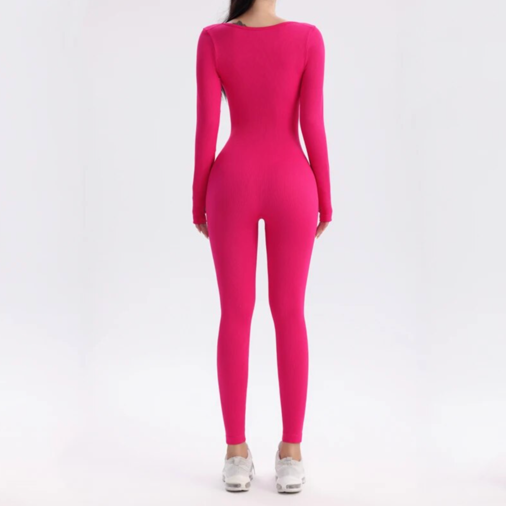 Solid Long Sleeve Performance Bodysuit