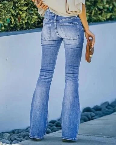 Flexible Women's Denim Jeans