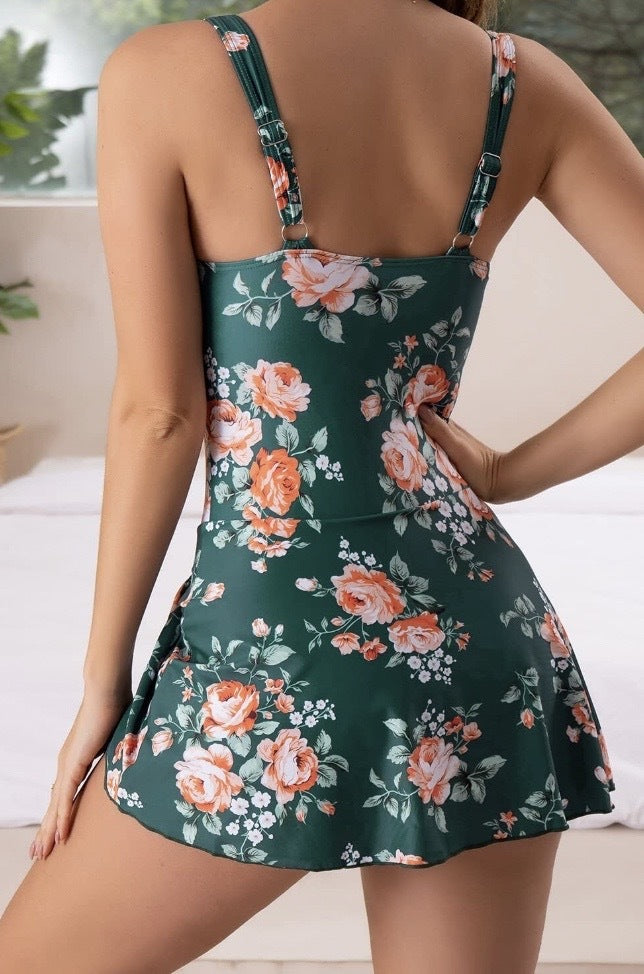 Tummy-Control One-Piece Swimsuit