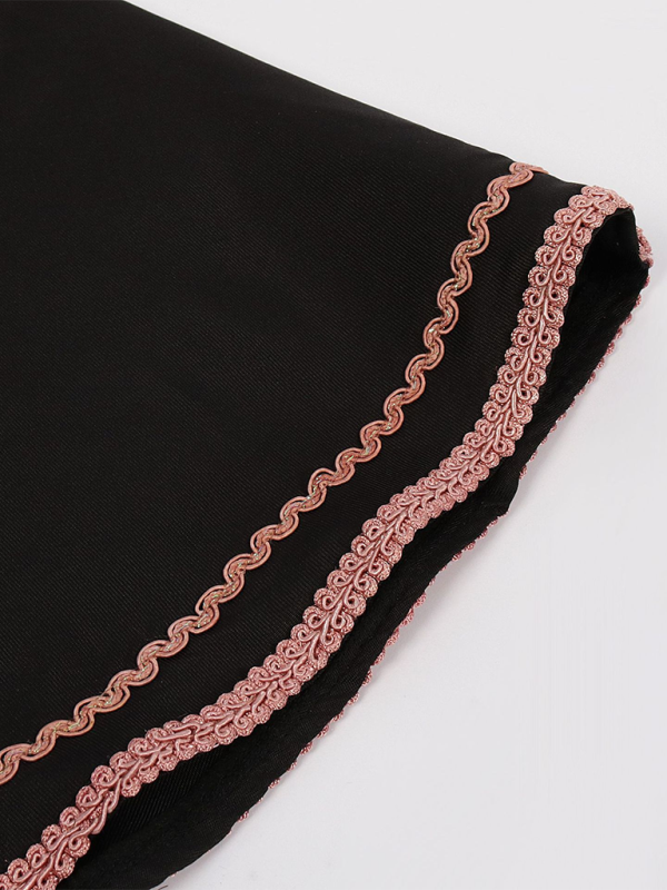 Floral-Patterned Dirndl Dress for Oktoberfest Festivities